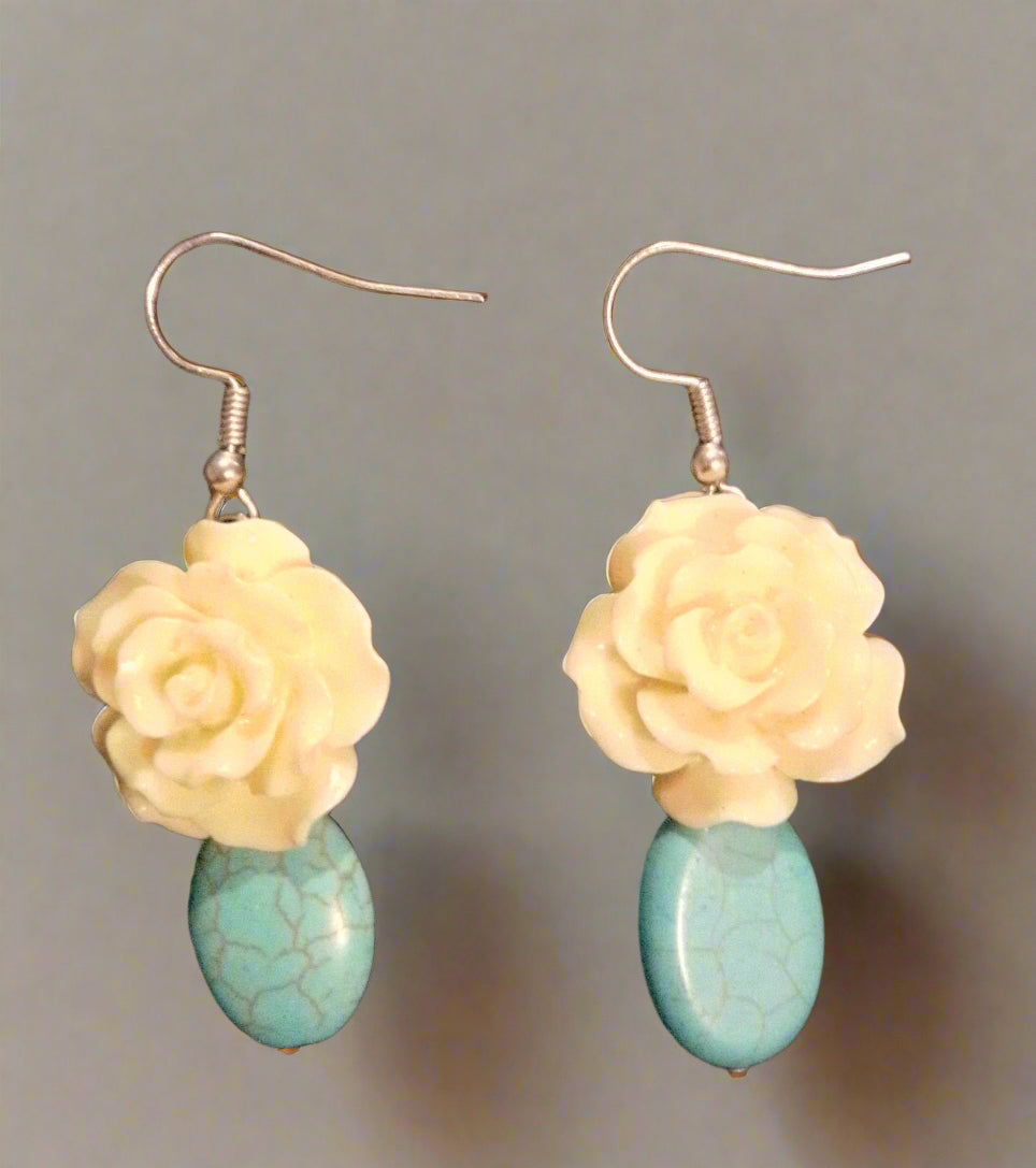 Flowers in a Vase Earrings