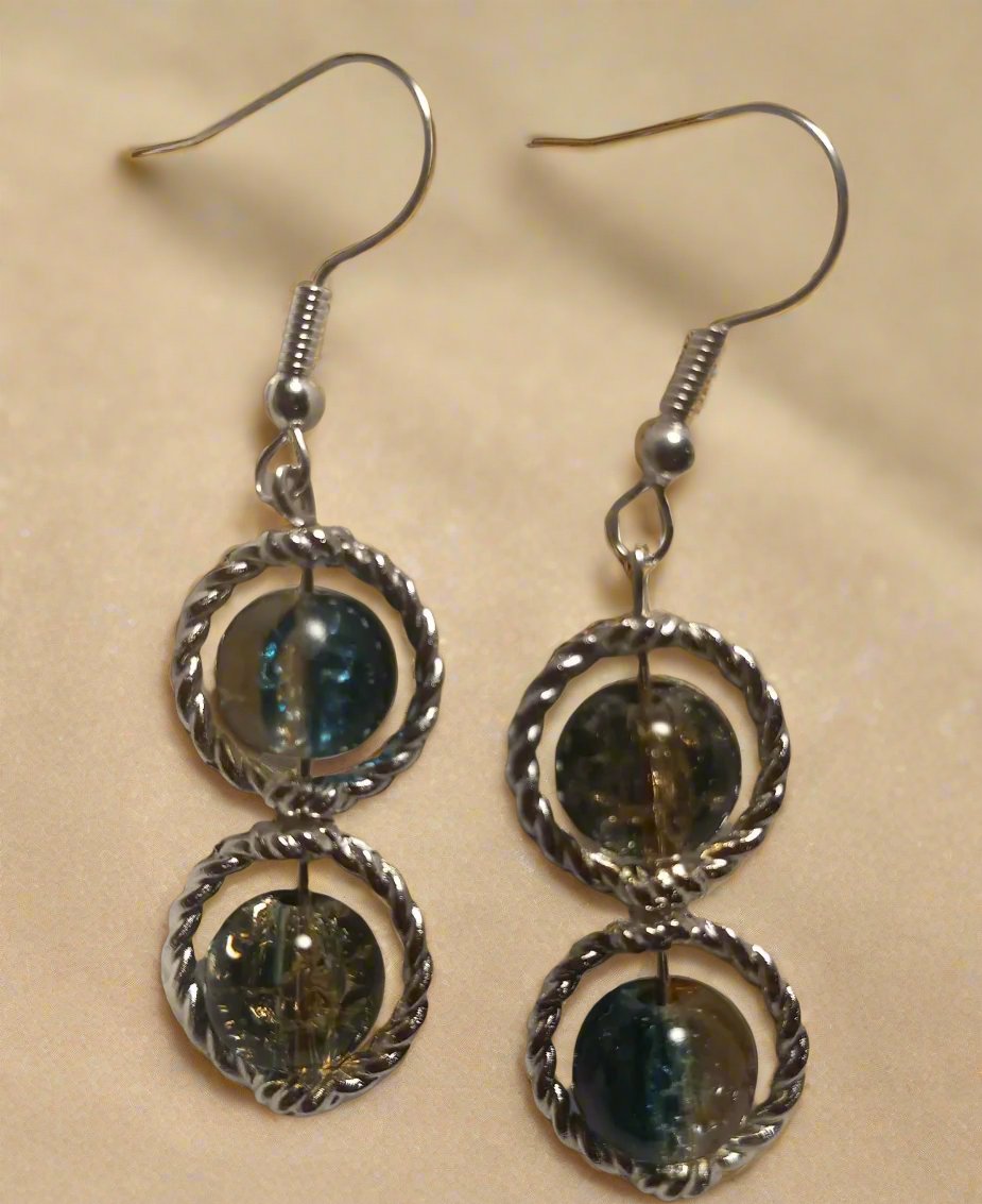 "The World" Inspired Dangle Earrings