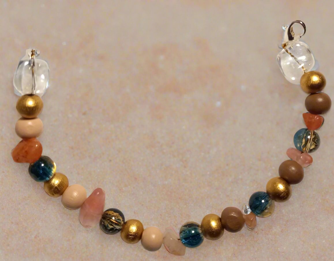 Seaside Rose Quartz Bracelet
