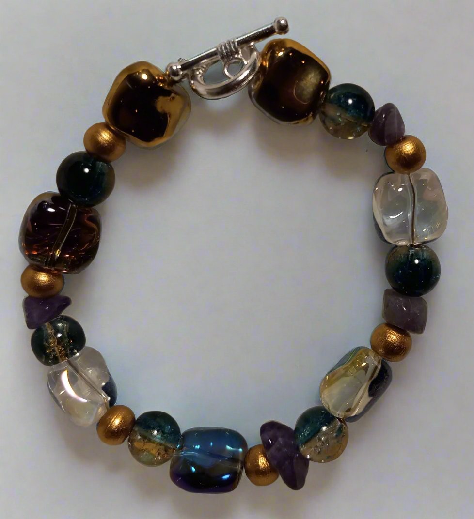 Amethyst From Space Bracelet